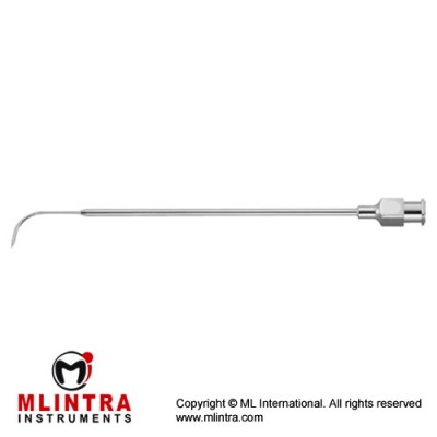 Tonsil Needle Tapered Tip - With Luer Lock Connection Stainless Steel, Needle Diameter 0.65 mm Ø